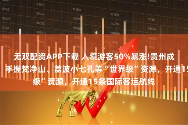 无双配资APP下载 入境游客50%暴涨!贵州成入境游黑马背后：手握梵净山、荔波小七孔等“世界级”资源，开通15条国际客运航线